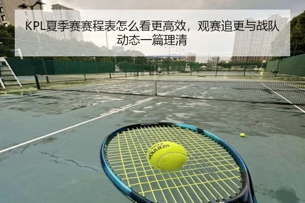 KPL夏季赛赛程表怎么看更高效，观赛追更与战队动态一篇理清（kaiyun）